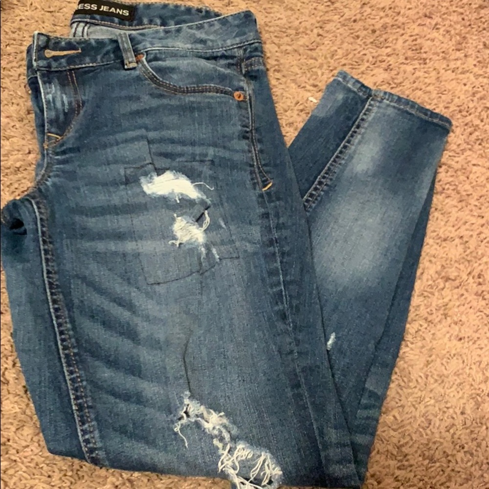 Express crop jeans